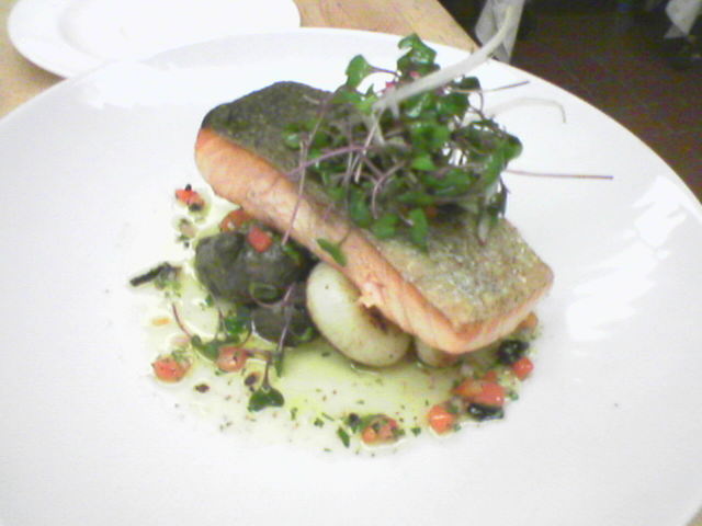 
Salmon In Barbecue Sauce